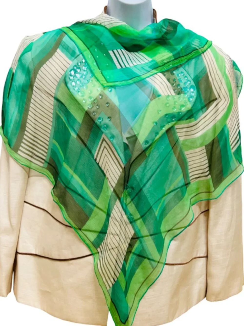 Pierre Cardin Paris + Other silk  Chiffon  scarf 30